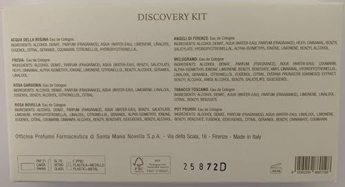 Santa Maria Novella Fragrance Discovery Kit with 8 Different 2ml Spray Vials