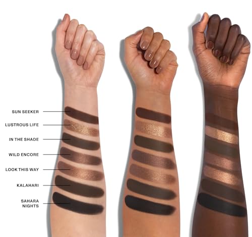 Morphe 35U Makeup Palette - Gilded Desert Artistry Palette with Deep Metallics, Shimmers & Matte Pressed Pigments - Made to Build, Blend & Layer for Everyday, Versatile Makeup Looks (1.98 oz)