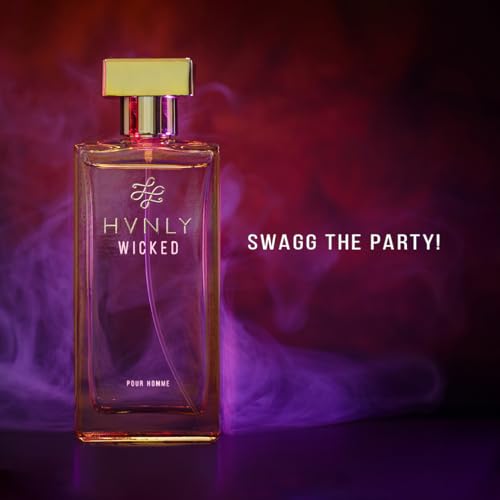 Wicked Leathery Perfume For Men, | An ideal Gift for Men | Premium, Strong & Long Lasting Fragrance | Dark woods & Musk 1 oz (Pack of 1)