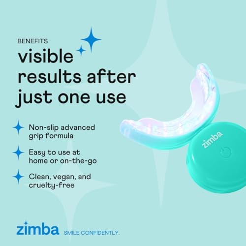 New Zimba Whitening On-The-go Kit | Cordless LED Accelerator Light and Whitening Pen