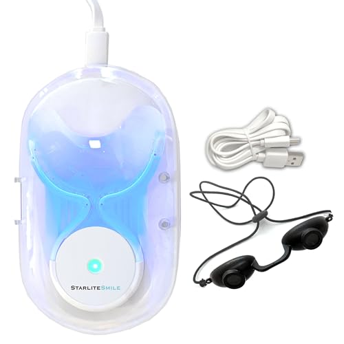 RED, BLUE, & RED+BLUE Gum Light, Sterilizing Case, Red and Blue Light Gum Therapy Gum Health Repair Gum Stimulator Whitening Accelerator Gum Light
