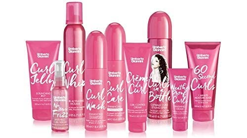 Umberto Giannini Curl Whip Curl Activating Mousse, Vegan & Cruelty Free Frizz Solution Mousse for Curly or Wavy Hair, 200 ml