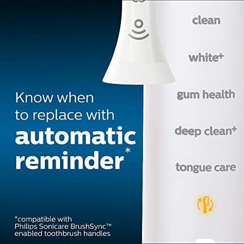 Philips Sonicare Genuine C2 Optimal Plaque Control Toothbrush Heads, 3 Brush Heads, White, HX9023/65