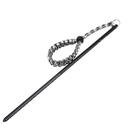 Vbestlife Diving Stick Pointer 34Cm Aluminum Scuba Noise Maker Stick Rod Pointer Lobster Tickle Stick with Parachute Lanyard(Black) Scuba Diving Accessories Scuba Pointer Stick
