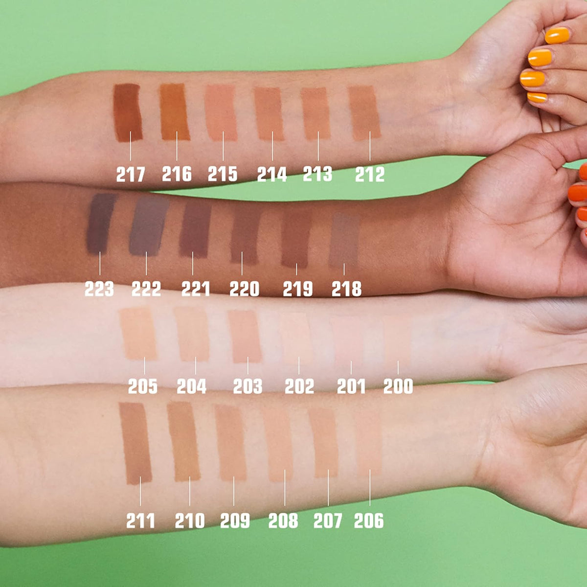 3INA The 3-In-1 Foundation 202 - Vegan Formula - Combination Of Primer, Concealer And Foundation - Medium Coverage - Natural Finish - Perfect For Covering Lines And Blemishes - Long Lasting - 1.01 Oz