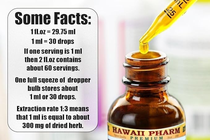 Garlic Alcohol-Free Liquid Extract, Organic Garlic (Allium sativum) Dried Powder Glycerite Hawaii Pharm Natural Herbal Supplement 4x4 oz