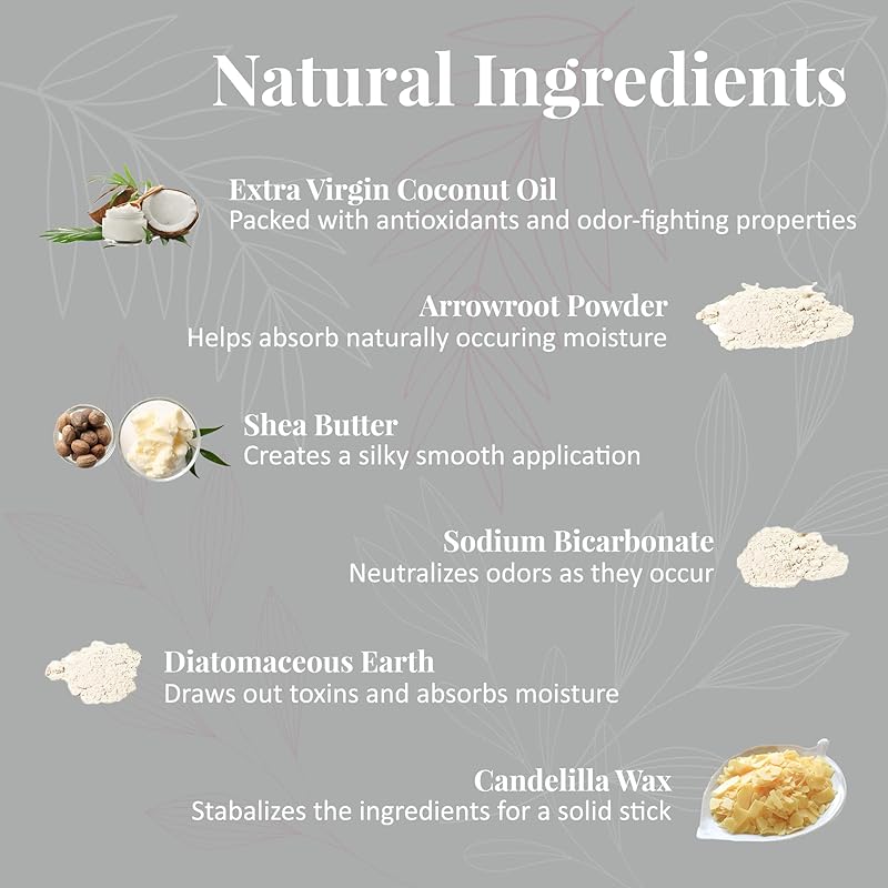 J&L Naturals Aluminum Free Deodorant for Men & Women | 100% Natural Ingredients With Coconut Oil, Shea Butter, & Essential Oils | Sustainable, Eco-Friendly (Strawberry & Vanilla, 3.0 Oz (Pack of 4))